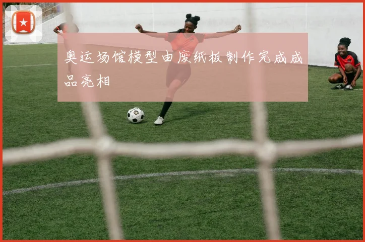 奥运场馆模型由废纸板制作完成成品亮相